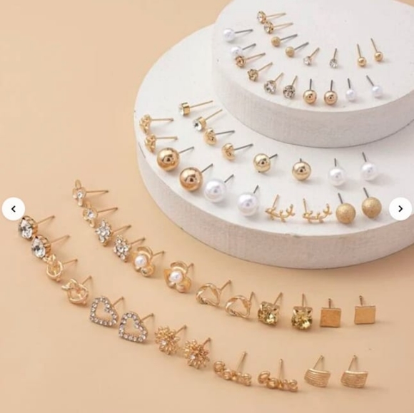 SHEIN Jewelry Stud Earrings Bundle Poshmark